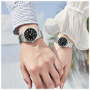 Reloj Casio En Pareja Modelo V001D-1B Diseño Elegante