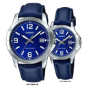 Reloj Casio En Pareja Modelo V004L-2B Diseño Elegante