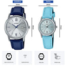 Reloj Casio En Pareja Modelo V002L-2B3 Diseño Elegante