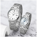 Reloj Casio En Pareja Modelo V002D-7B3 Diseño Elegante