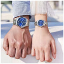 Reloj Casio En Pareja Modelo V004D-2B Diseño Elegante