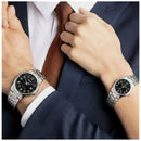 Reloj Casio En Pareja Modelo V002D-1B Diseño Elegante
