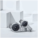 Reloj Casio En Pareja Modelo V004D-1B Diseño Elegante