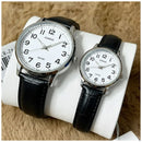Reloj Casio En Pareja Modelo 1303L-7B Diseño Elegante