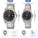 Reloj Casio En Pareja Modelo 1183A-1A Diseño Elegante
