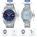 Reloj Casio En Pareja Modelo 1308D-2A Diseño Elegante