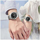 Reloj Casio En Pareja Modelo 1308D-1A Diseño Elegante