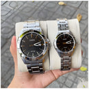 Reloj Casio En Pareja Modelo 1308D-1A Diseño Elegante