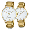 Reloj Casio En Pareja Modelo VT01G-7B Diseño Elegante