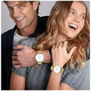 Reloj Casio En Pareja Modelo VT01G-7B Diseño Elegante