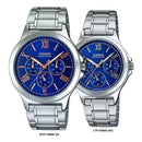 Reloj Casio En Pareja Modelo V300D-2A Y 2A2 Diseño Elegante