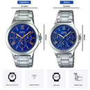 Reloj Casio En Pareja Modelo V300D-2A Y 2A2 Diseño Elegante