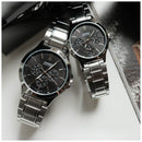 Reloj Casio En Pareja Modelo V300D-1A Diseño Elegante