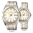 Reloj Casio En Pareja Modelo 1308SG-7A Diseño Elegante