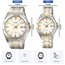 Reloj Casio En Pareja Modelo 1308SG-7A Diseño Elegante