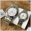 Reloj Casio En Pareja Modelo 1308SG-7A Diseño Elegante