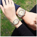 Reloj Casio En Pareja Modelo 1308SG-7A Diseño Elegante