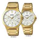 Reloj Casio En Pareja Modelo V300G-7A Diseño Elegante
