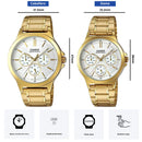 Reloj Casio En Pareja Modelo V300G-7A Diseño Elegante