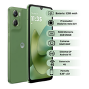 Celular MOTOROLA G06 4G 256GB/4GB - Verde
