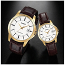 Reloj Casio En Pareja Modelo V004GL-7A Diseño Elegante