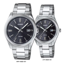 Reloj Casio En Pareja Modelo 1302D-1A1 Diseño Elegante