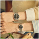 Reloj Casio En Pareja Modelo 1302D-1A1 Diseño Elegante