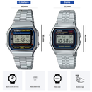 Reloj Casio En Pareja Modelo A168WA Y 159W Diseño Casual