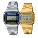 Reloj Casio En Pareja Modelo A168W Diseño Casual