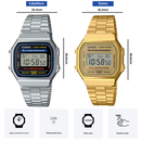 Reloj Casio En Pareja Modelo A168W Diseño Casual
