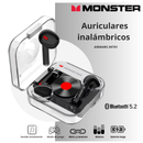 Audifonos Inalámbricos Monster XKT01 - Negro