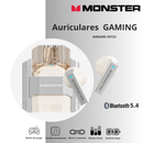 Auriculares Inalámbricos Monster XKT23 Silver