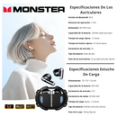 Auriculares Inalámbricos Monster XKT10 Pro Negros