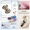 Auriculares Inalámbricos Monster XKT12 - Rosa