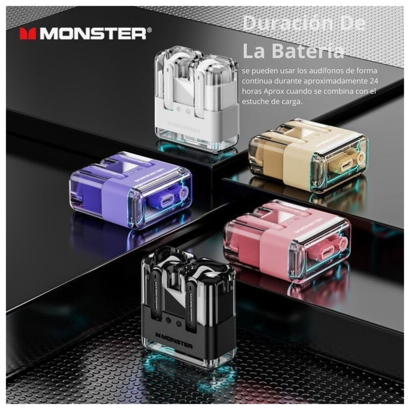 Auriculares Inalámbricos Monster XKT12 - Morado