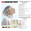 Auriculares Inalámbricos Monster XKT12 - Rosa