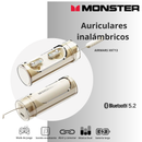 Auriculares Inalámbricos Monster XKT13 - Dorado