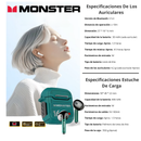 Auriculares Inalámbricos Monster XKT16 - Verde