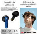Auriculares Inalámbricos Monster XKT09 Azul