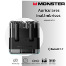 Auriculares Inalámbricos Monster XKT12 - Negro