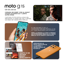 Celular MOTOROLA G15 256GB 4GB Verde