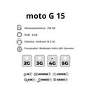 Celular MOTOROLA G15 256GB 4GB Verde