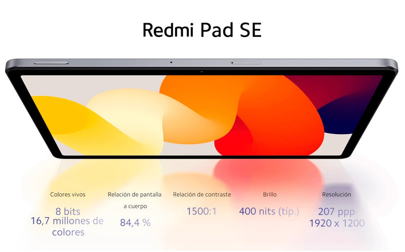 Tablet Xiaomi Redmi Pad SE 128GB/4GB RAM Purpura