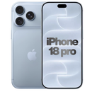 Celular iPhone 18 pro 256GB Esim- Azul Glaciar