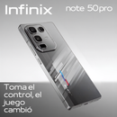Celular Infinix Note 50 Pro 4G 256/8+8 GB RAM- Gris