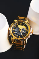 Reloj LIMITED GM09-4020 Elegante Acero Resistente - Dorado