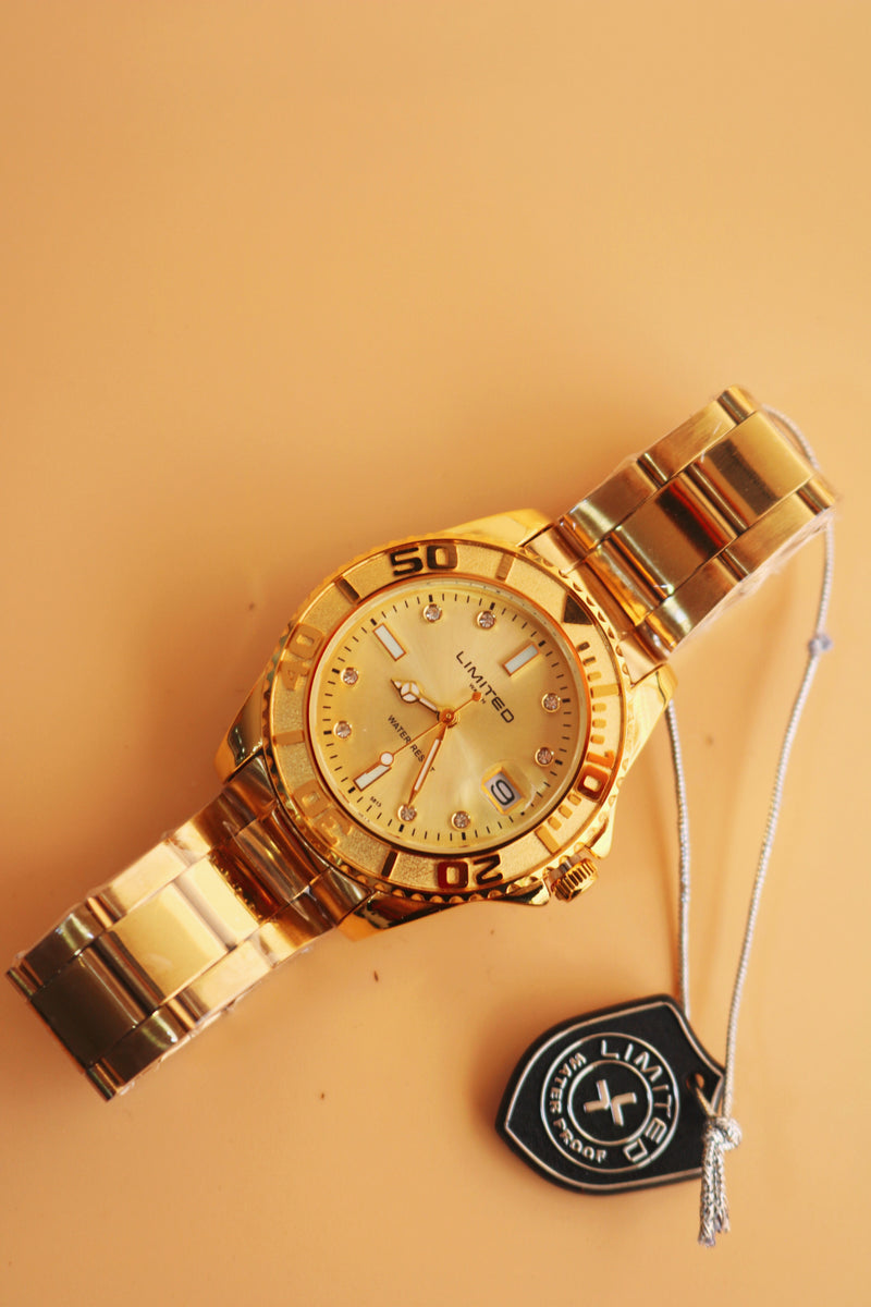 Reloj LIMITED Modelo LTP-06-41 Dama - Dorado Tablero Dorado