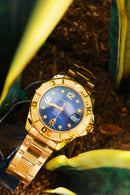 Reloj LIMITED Modelo LTP-06-41 Dama - Dorado Tablero Azul Numeros