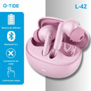 Audifonos Inalambricos G-TIDE L-42 - Rosados
