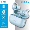 Audifonos Inalambricos Tipo Arete G-TIDE Clip-On - Azules